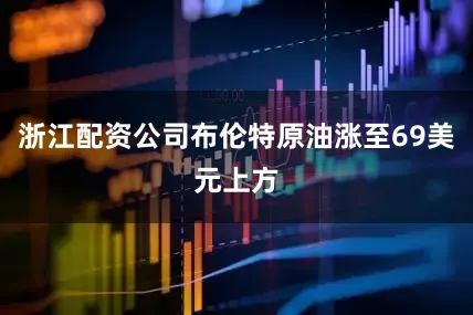 浙江配资公司布伦特原油涨至69美元上方